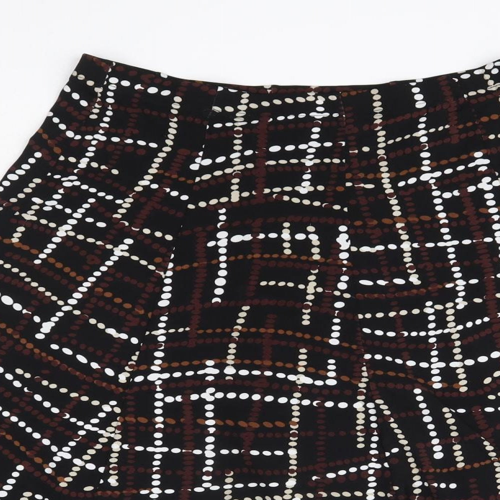 Matalan Womens Multicoloured  Polyester A-Line Skirt Size 12