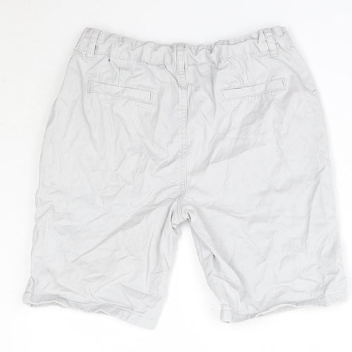 Primark Boys Grey  100% Cotton Chino Shorts Size 12-13 Years  Regular