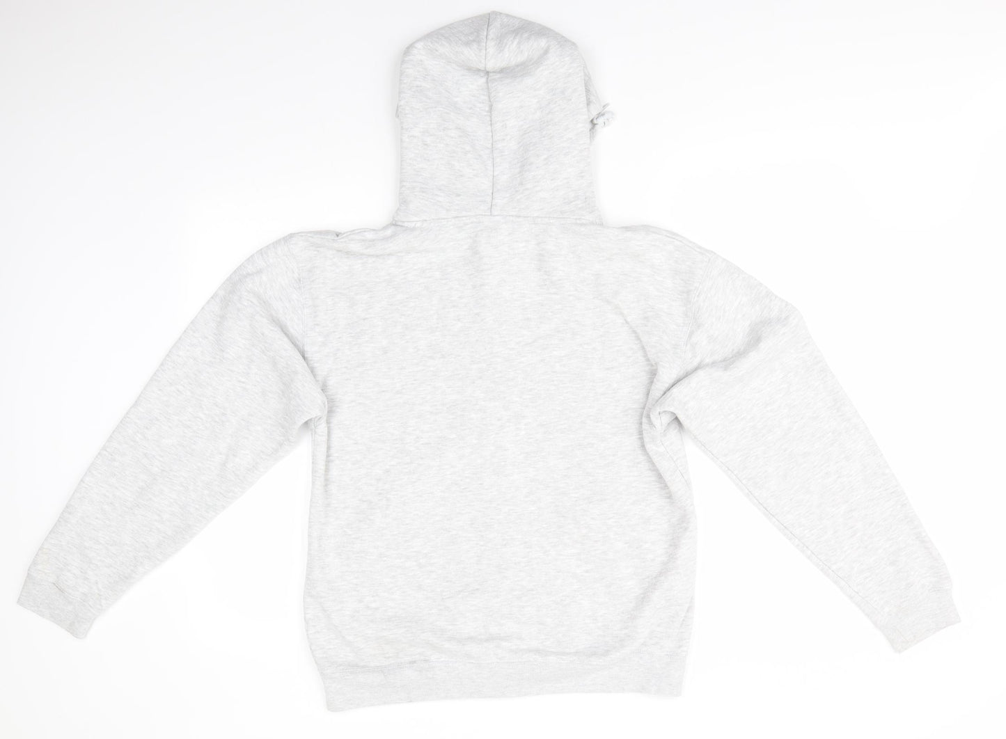 Fruit of the Loom Womens Grey  Cotton Full Zip Hoodie Size S  Zip - Gran Canaria Lizards