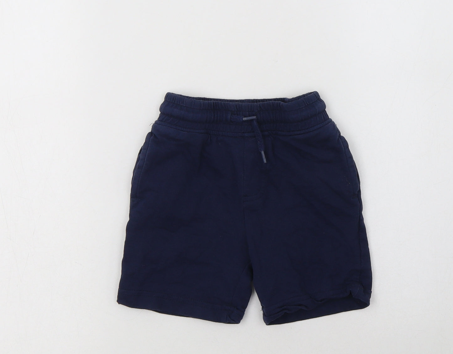Pep & Co Baby Blue  Cotton Jogger Trousers Size 18-24 Months  Drawstring