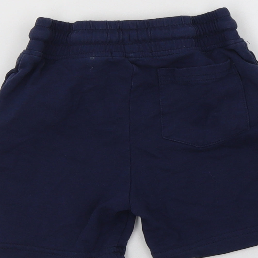 Pep & Co Baby Blue  Cotton Jogger Trousers Size 18-24 Months  Drawstring