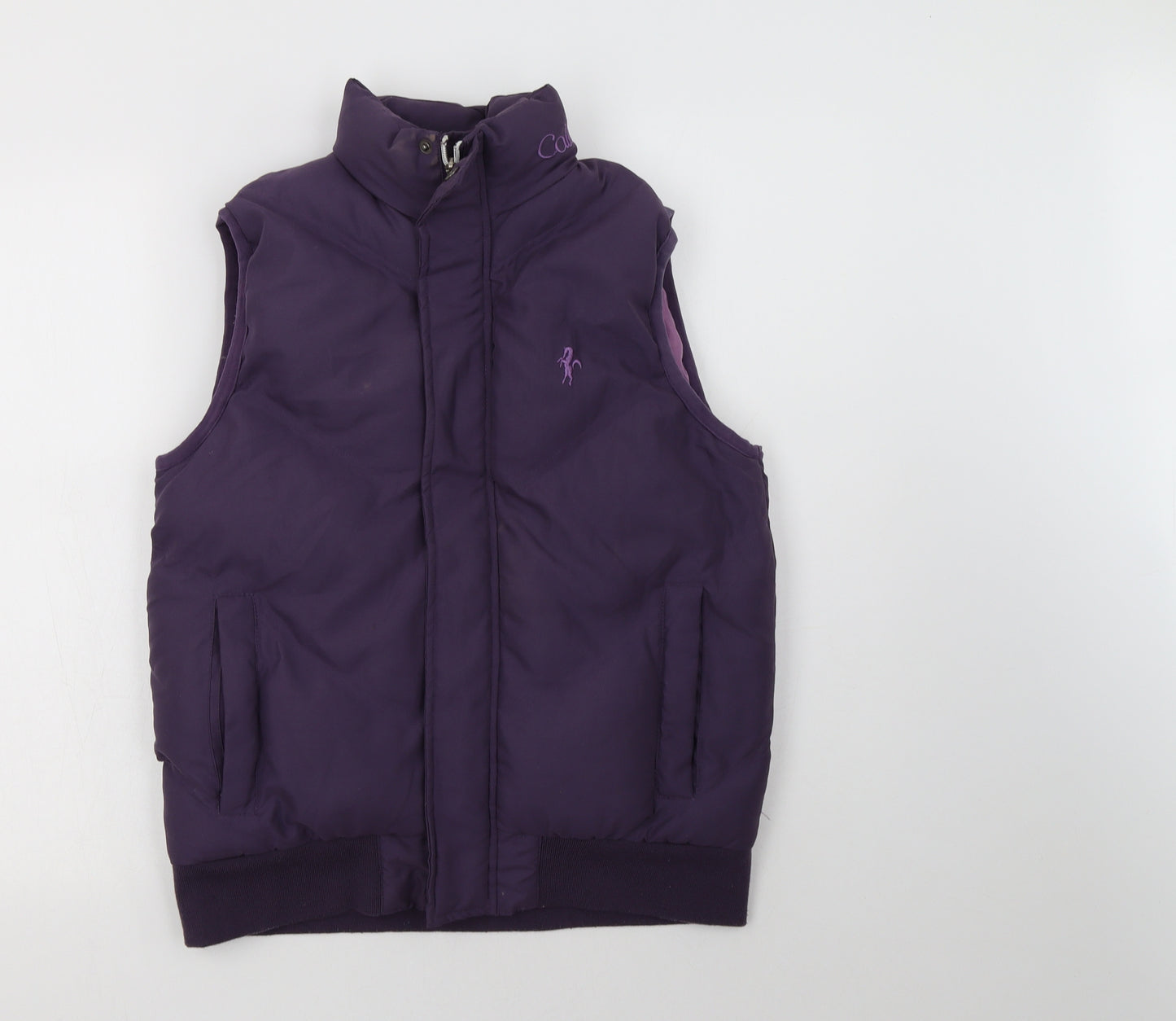 Coldene Womens Purple   Gilet Jacket Size S  Zip