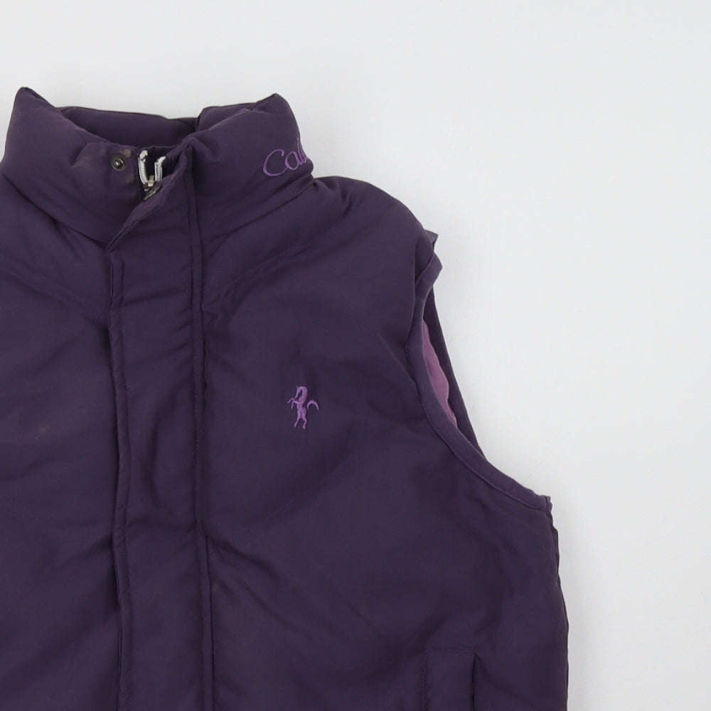 Coldene Womens Purple   Gilet Jacket Size S  Zip