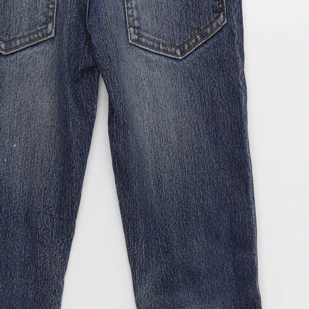 NEXT Boys Blue  Cotton Skinny Jeans Size 9 Years  Regular Button