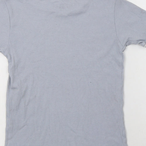 NEXT Boys Blue  Cotton Basic T-Shirt Size 9 Years Crew Neck