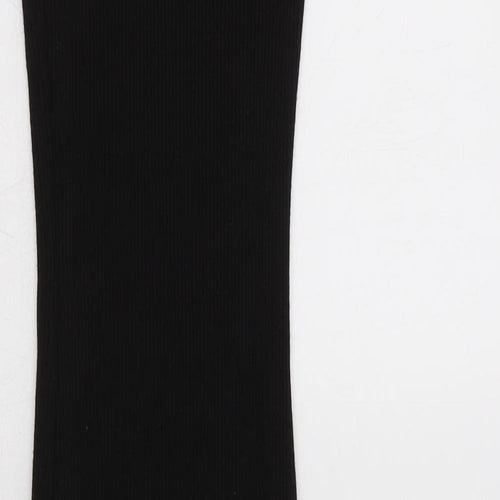 Primark Womens Black  Polyester Jumper Dress  Size 6  V-Neck