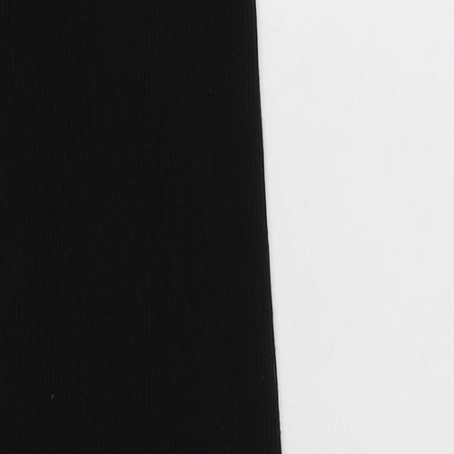 Primark Womens Black  Polyester Jumper Dress  Size 6  V-Neck