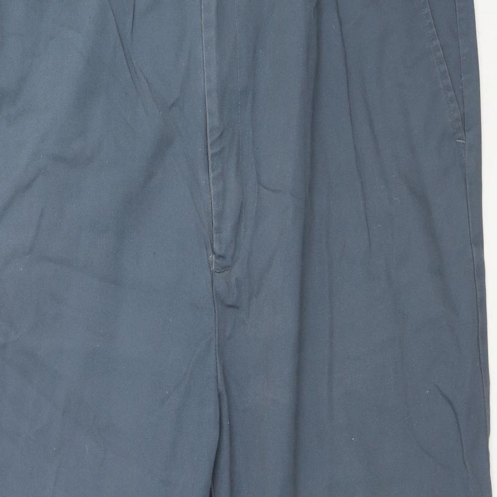 Chums Mens Blue  Cotton Chino Trousers Size 40 L29 in Regular