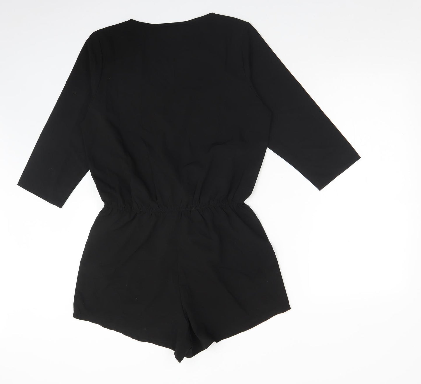 DANCING LEOPARD Womens Black  Polyester Playsuit One-Piece Size 12
