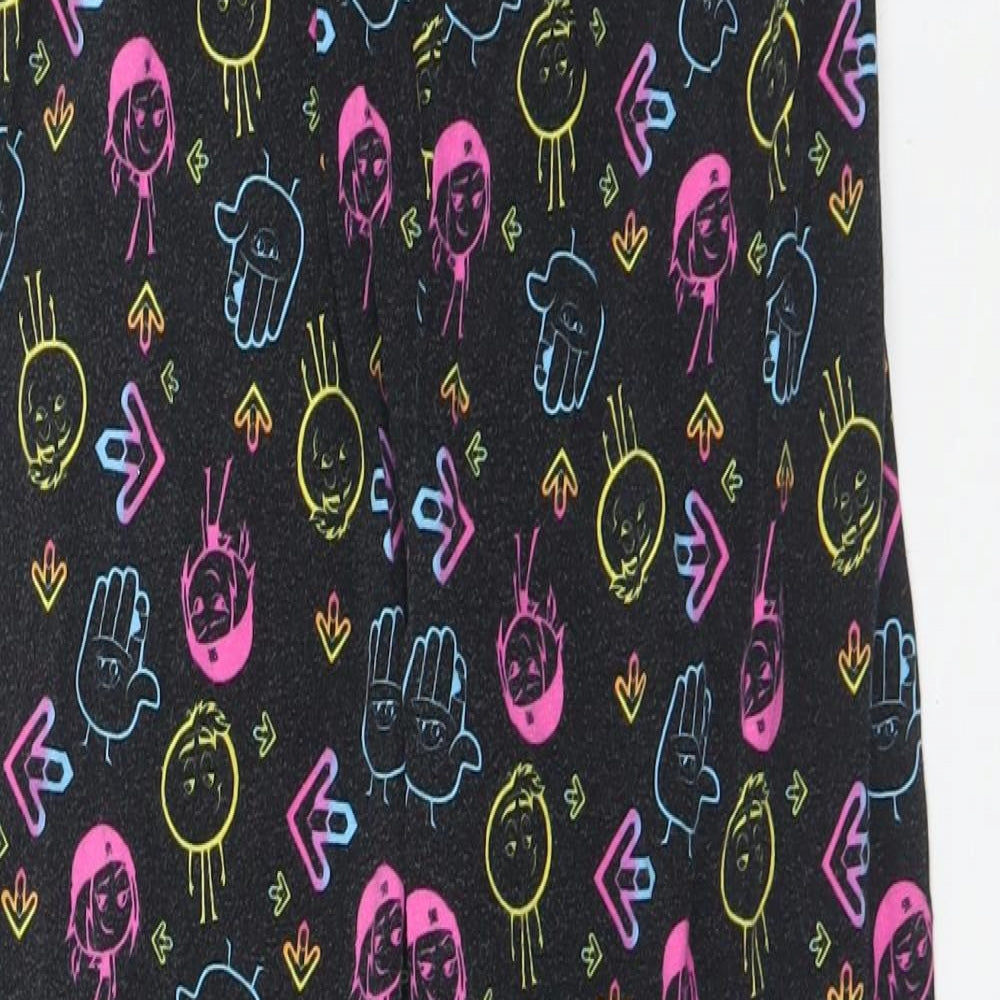 George Girls Multicoloured Geometric Cotton  Pyjama Pants Size 11-12 Years   - EMOJI MOVIE
