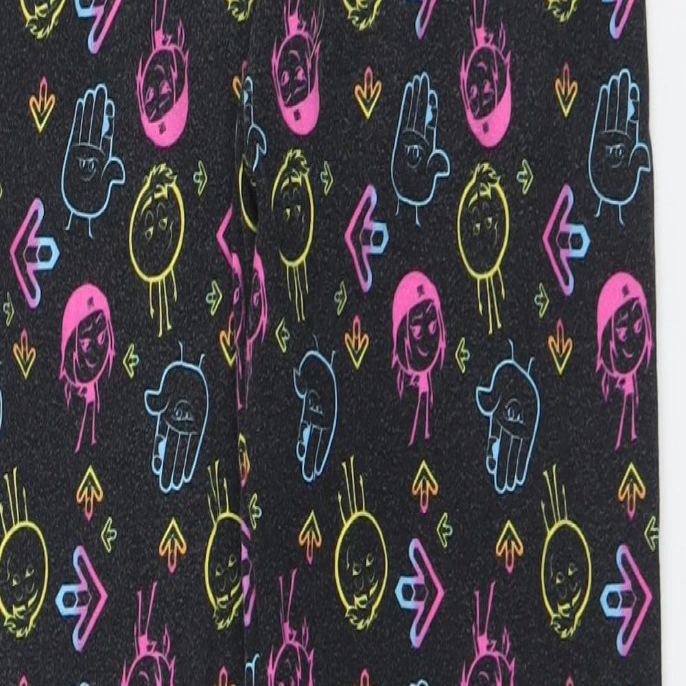 George Girls Multicoloured Geometric Cotton  Pyjama Pants Size 11-12 Years   - EMOJI MOVIE