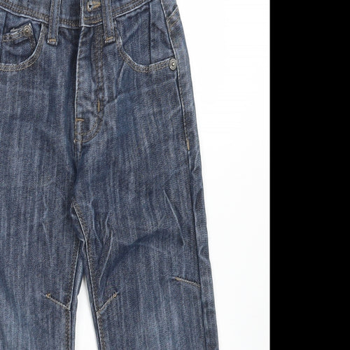 Matalan Boys Blue  Cotton Straight Jeans Size 3 Years  Regular