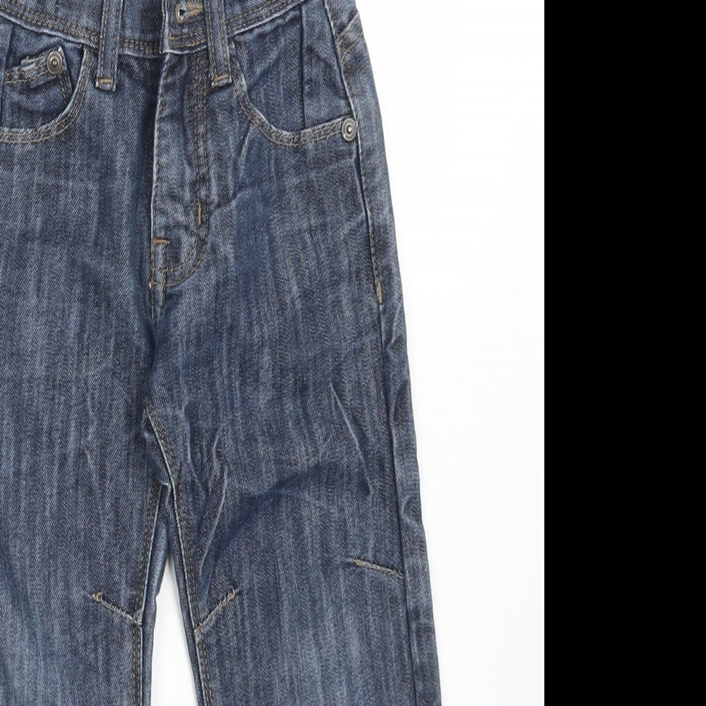 Matalan Boys Blue  Cotton Straight Jeans Size 3 Years  Regular