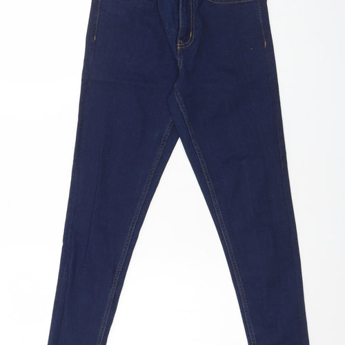 Preworn Womens Blue   Skinny Jeans Size 6 L25 in Regular