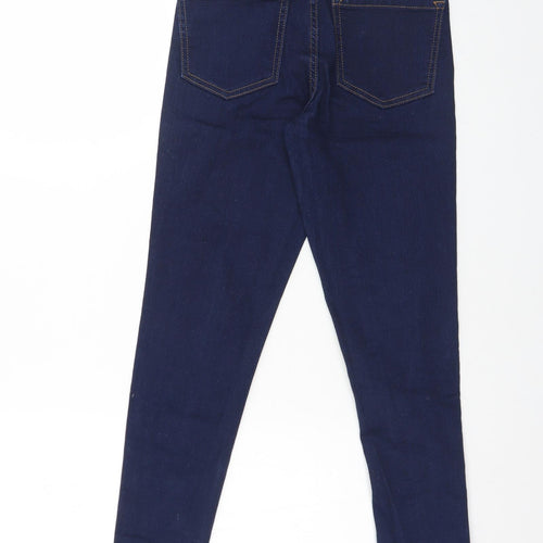 Preworn Womens Blue   Skinny Jeans Size 6 L25 in Regular