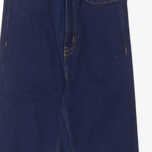 Preworn Womens Blue   Skinny Jeans Size 6 L25 in Regular