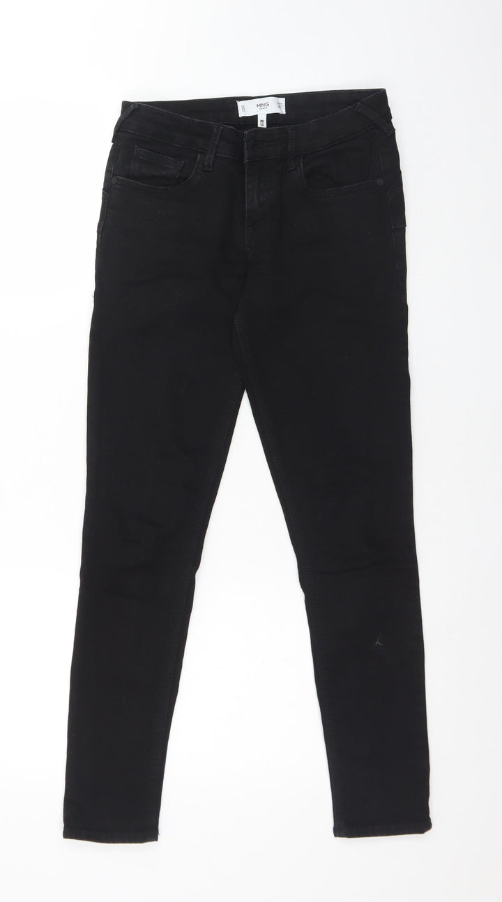 MNG Womens Black   Skinny Jeans Size 6 L28 in Regular