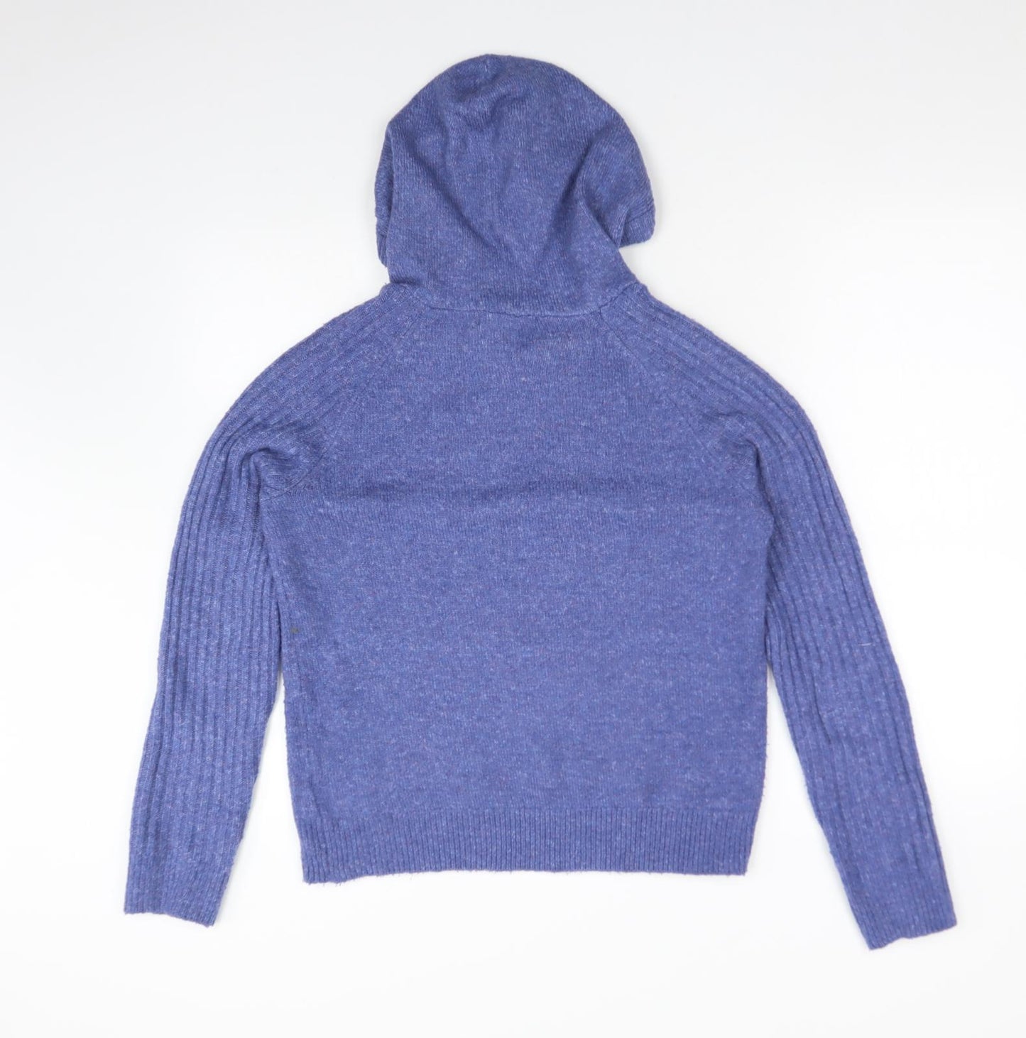 M&S Womens Purple  Acrylic Pullover Hoodie Size XS