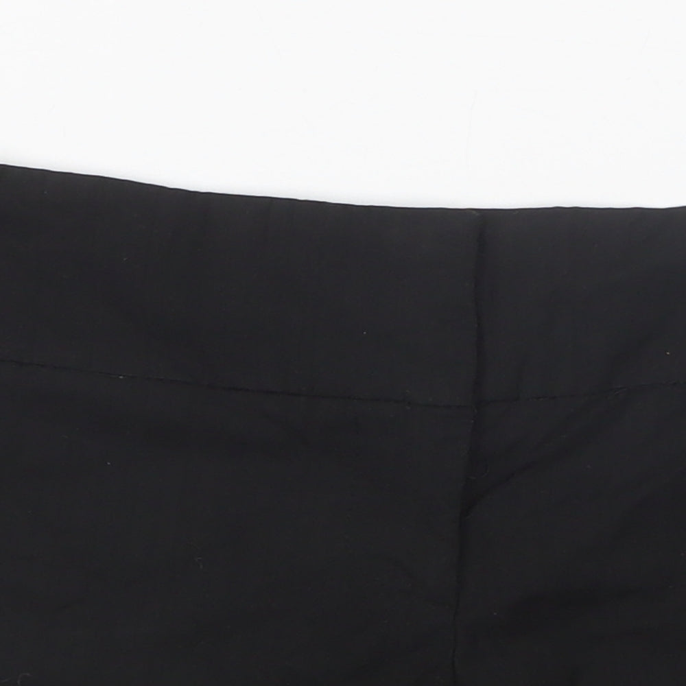River Island Womens Black  Polyester Hot Pants Shorts Size 8 L3 in Regular