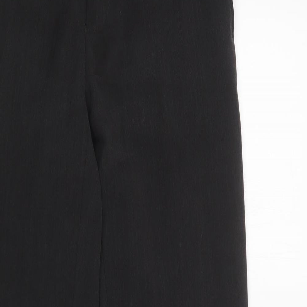 Preworn Mens Grey  Polyester Trousers  Size 32 L34 in Regular