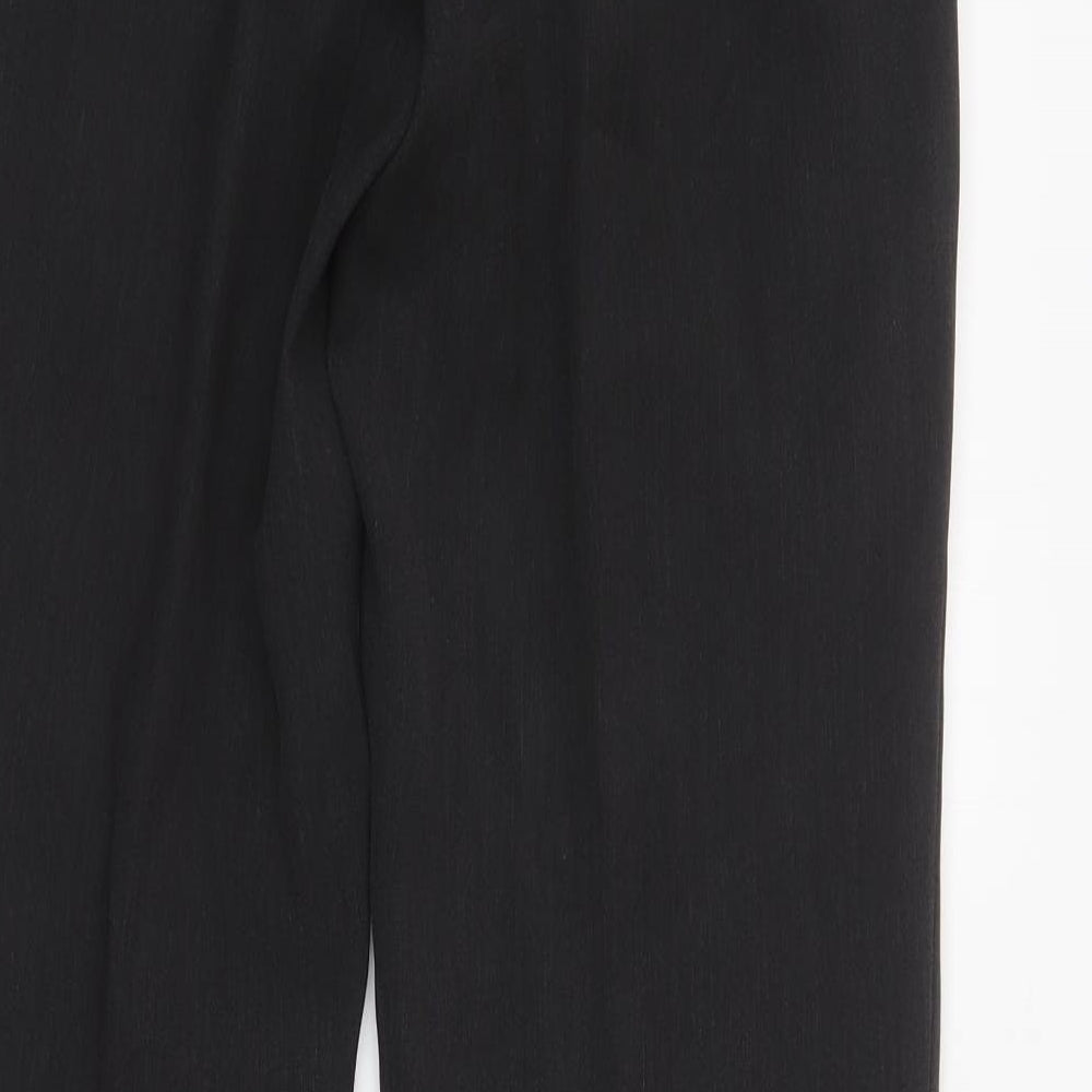 Preworn Mens Grey  Polyester Trousers  Size 32 L34 in Regular