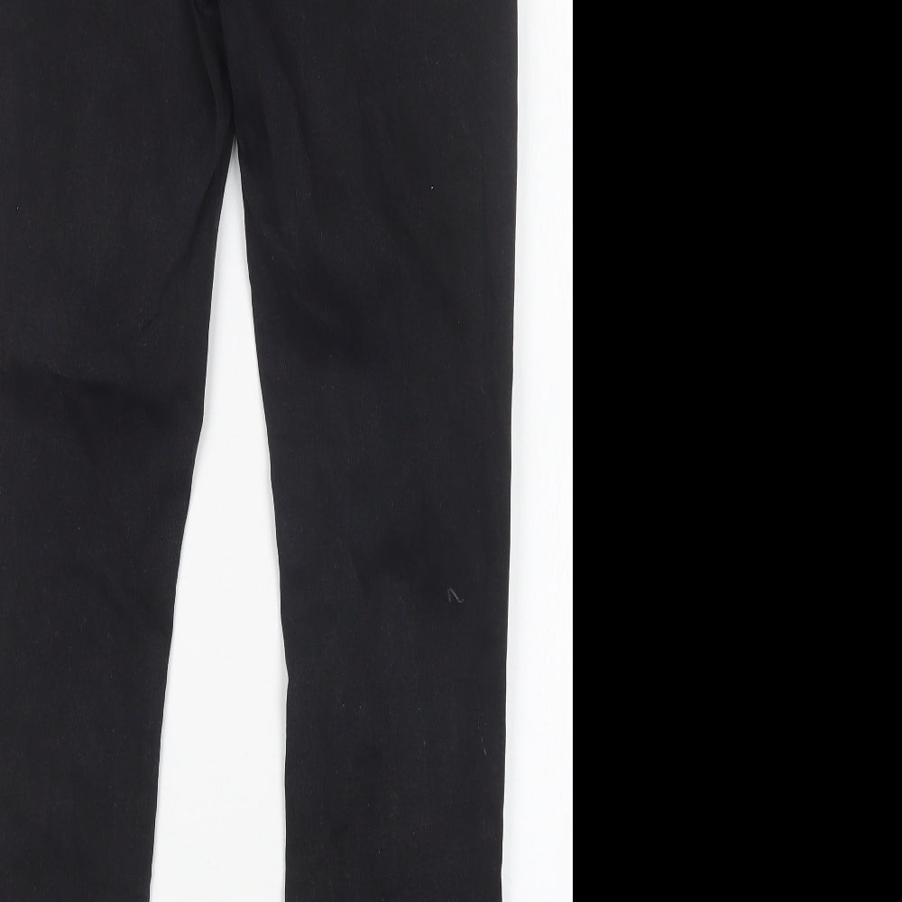 Primark Womens Black  Cotton Skinny Jeans Size 12 L29 in Regular