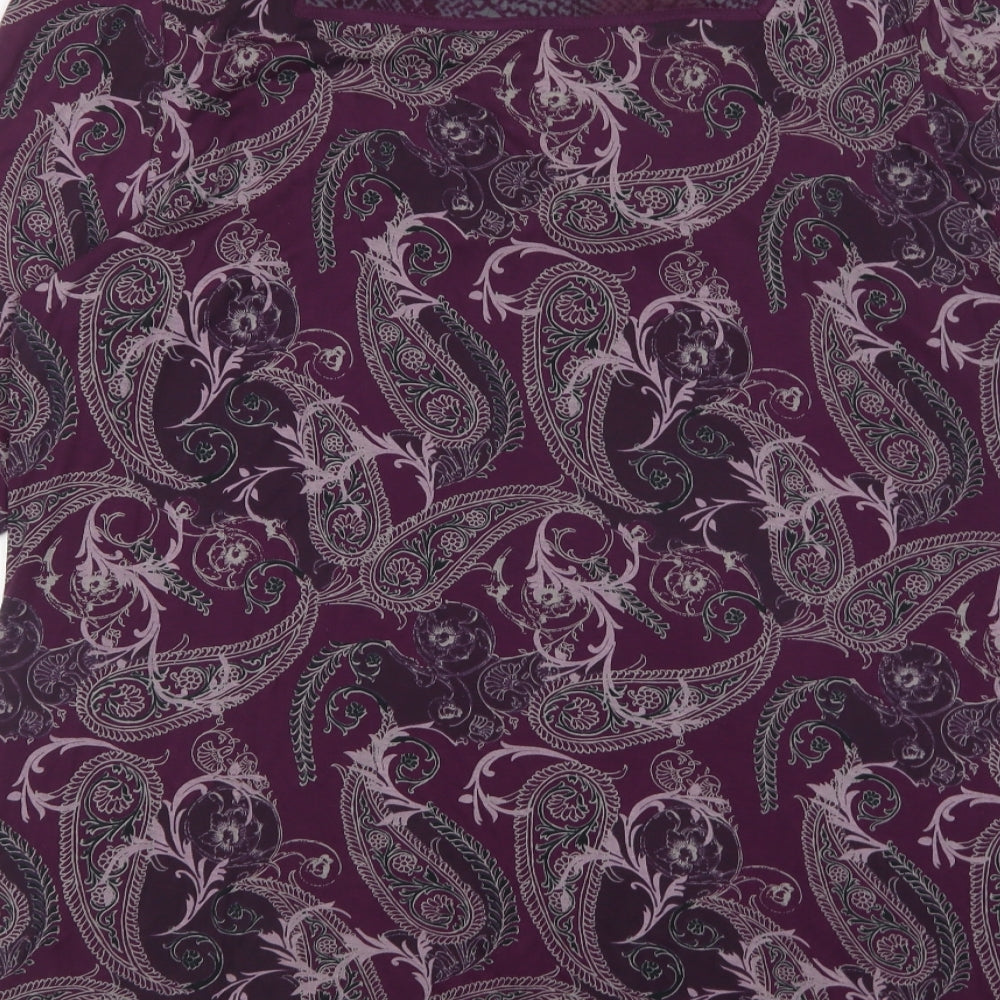 NEXT Womens Multicoloured Paisley Viscose A-Line  Size 22  Square Neck