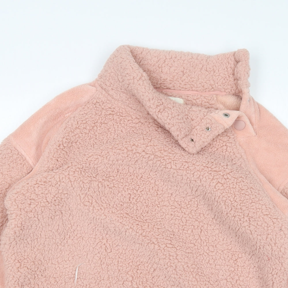 NEXT Womens Pink  Polyester Top Pyjama Top Size S
