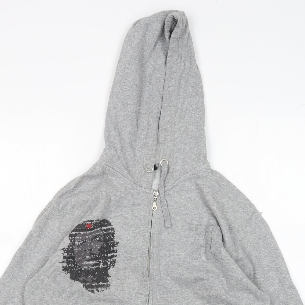 Cedar Wood State Mens Grey  Cotton Pullover Hoodie Size M   - Che Guevara