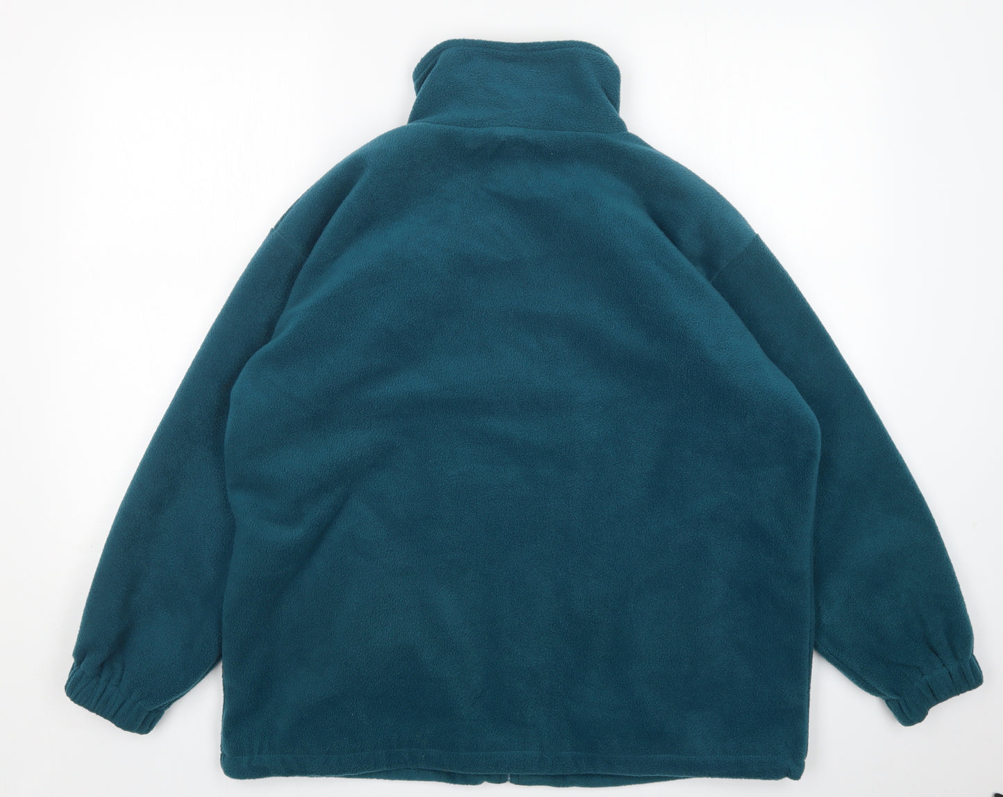 Pauls Mens Green  Polyester Full Zip Sweatshirt Size M