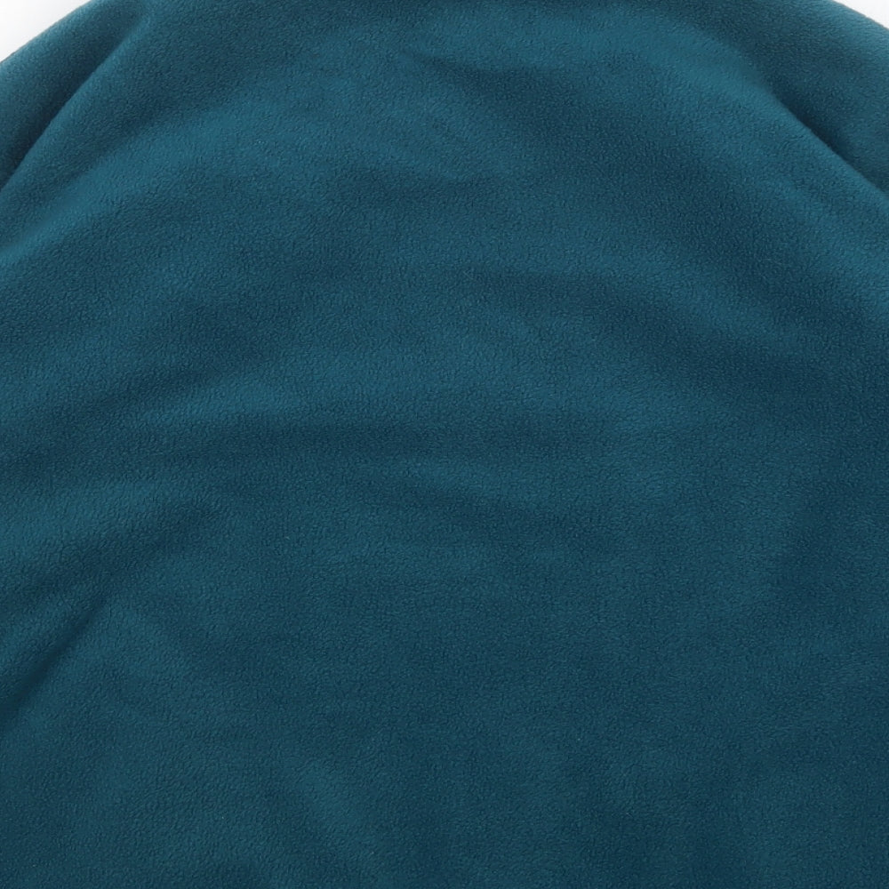 Pauls Mens Green  Polyester Full Zip Sweatshirt Size M