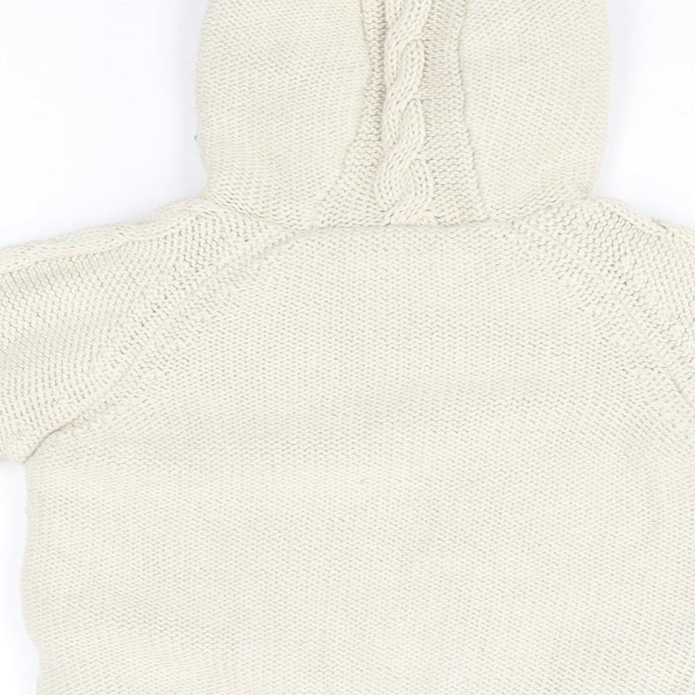 Marks and Spencer Girls Beige   Overcoat Coat Size 2-3 Years