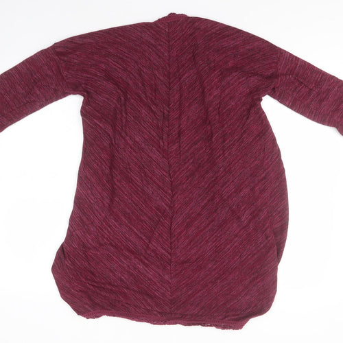 George Womens Pink Round Neck  Viscose Cardigan Jumper Size 8