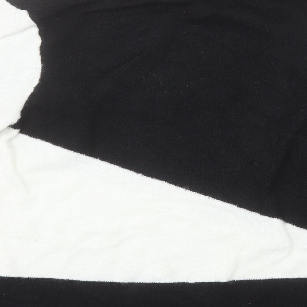 Wallis Womens Black High Neck  Acrylic Pullover Jumper Size S
