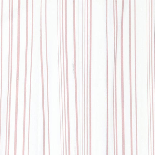 ASOS Womens White Striped Polyester Pencil Dress  Size 12  Collared