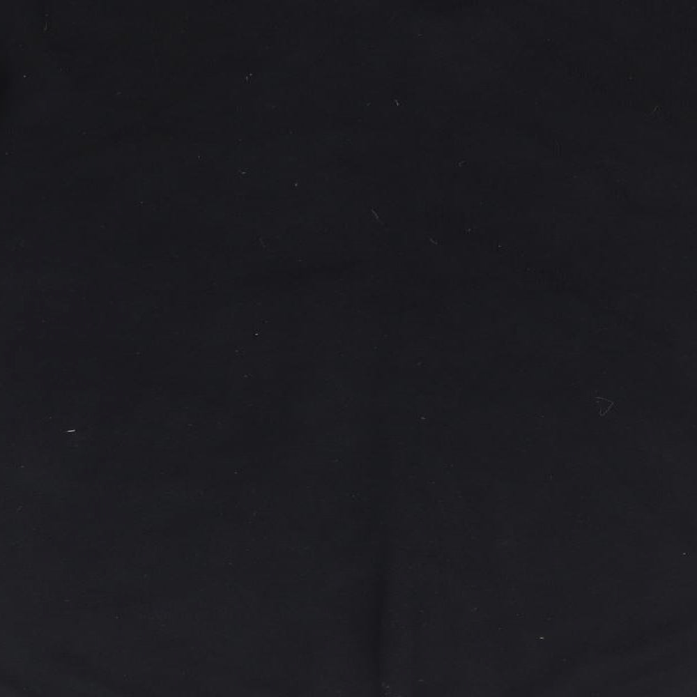 Marks and Spencer Boys Black V-Neck  Coir Pullover Jumper Size 16 Years
