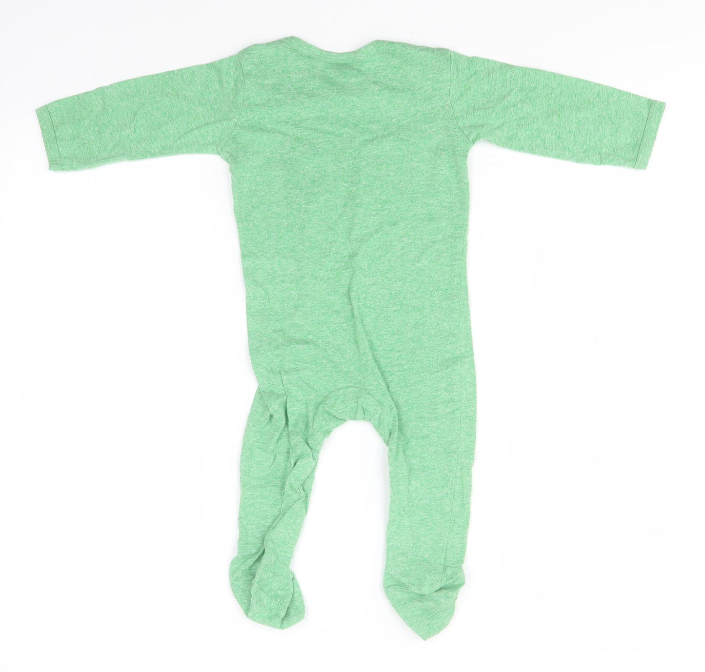 Traditional Craft Baby Green  Cotton Babygrow One-Piece Size 6-9 Months   - Ireland