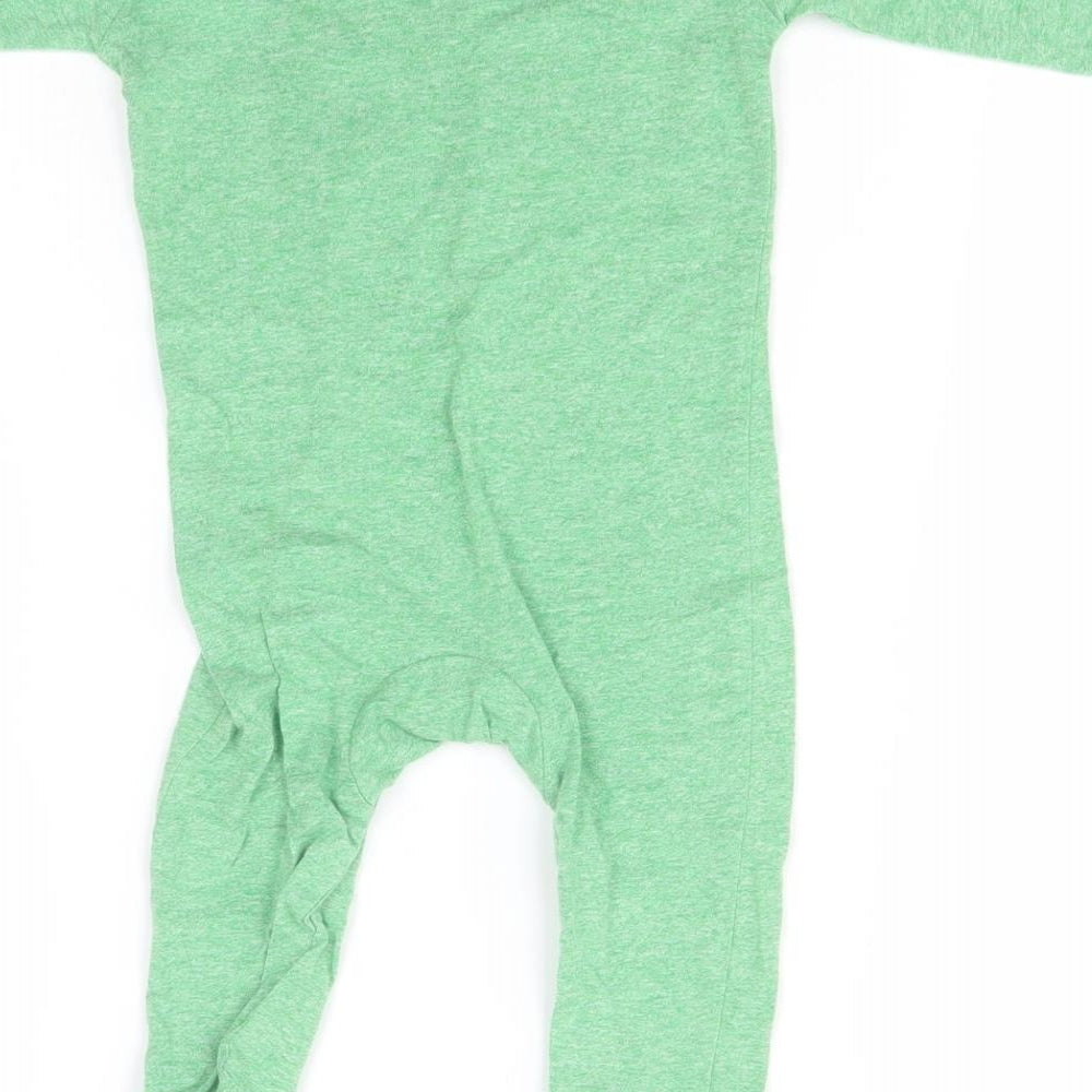 Traditional Craft Baby Green  Cotton Babygrow One-Piece Size 6-9 Months   - Ireland