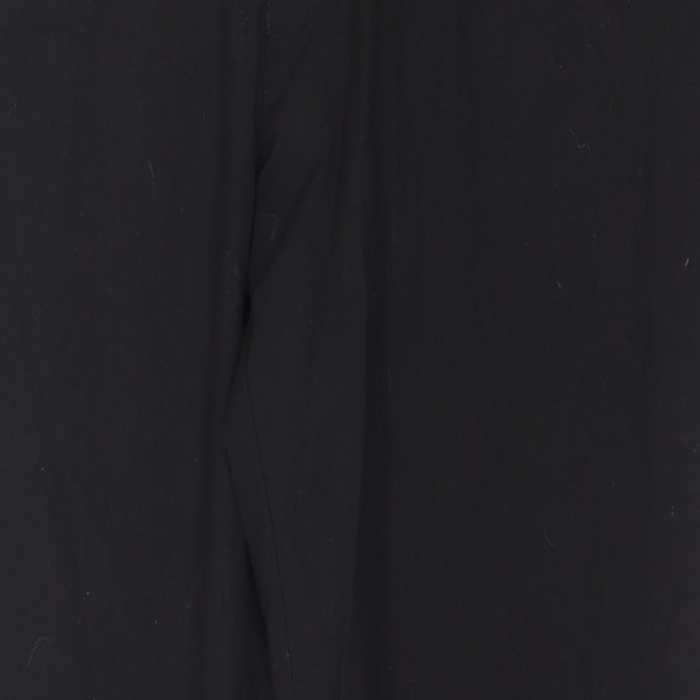 NEXT Mens Black  Polyester Trousers  Size 34 in L28 in Regular