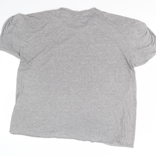DC Comics Mens Grey    T-Shirt  Round Neck  - Batman and Robin