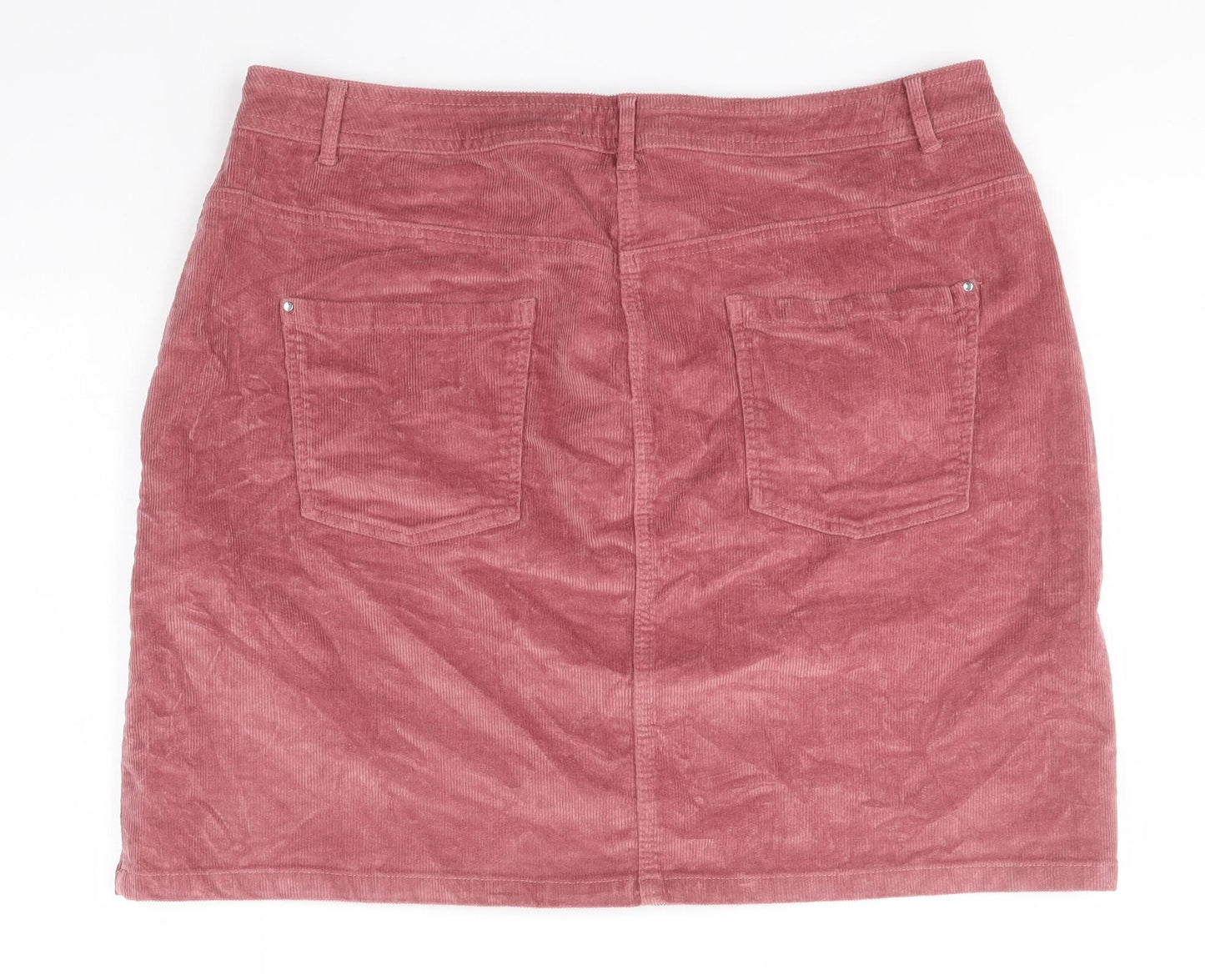 Dorothy Perkins Womens Pink  Cotton Skort Skirt Size 18