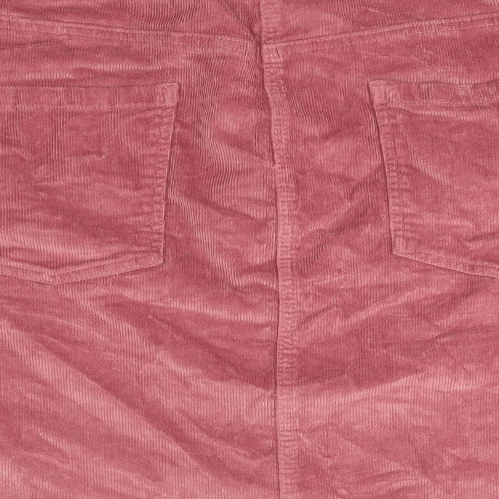 Dorothy Perkins Womens Pink  Cotton Skort Skirt Size 18