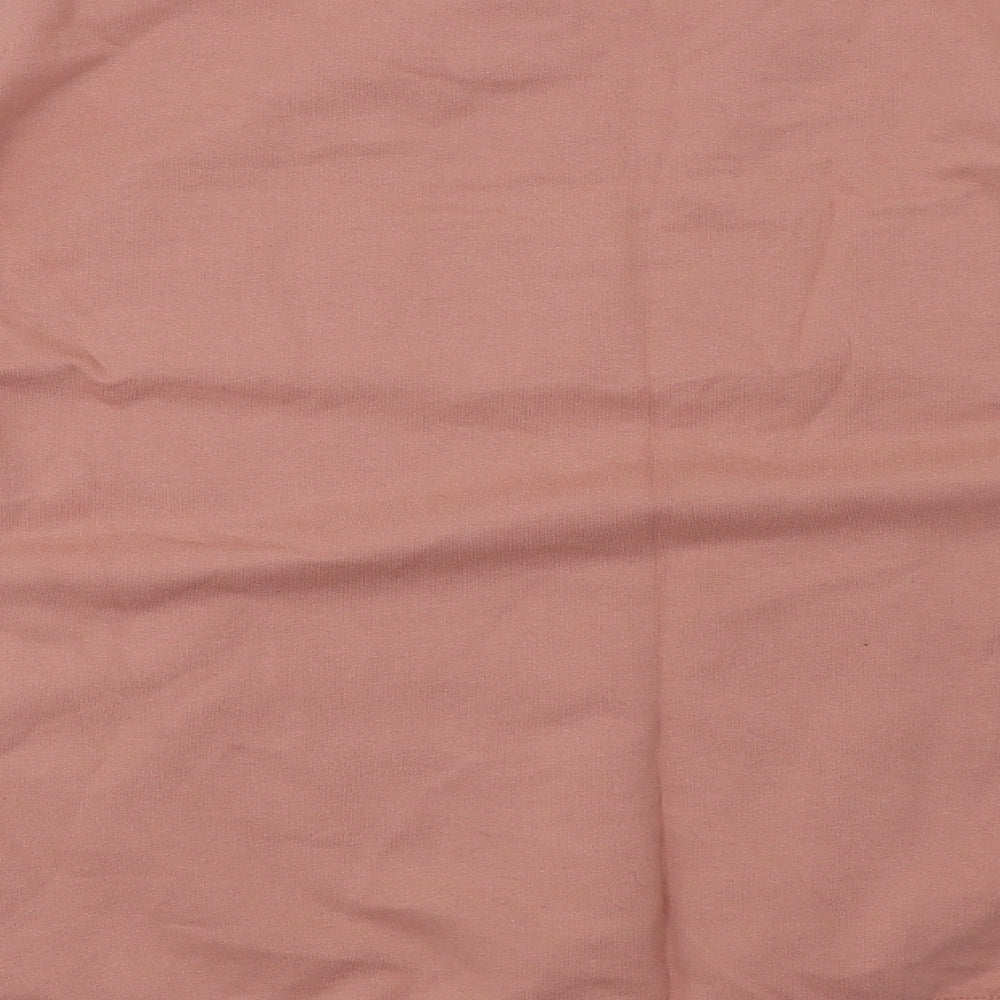 Just Hoods Womens Pink  Cotton Pullover Sweatshirt Size L   - Nannie