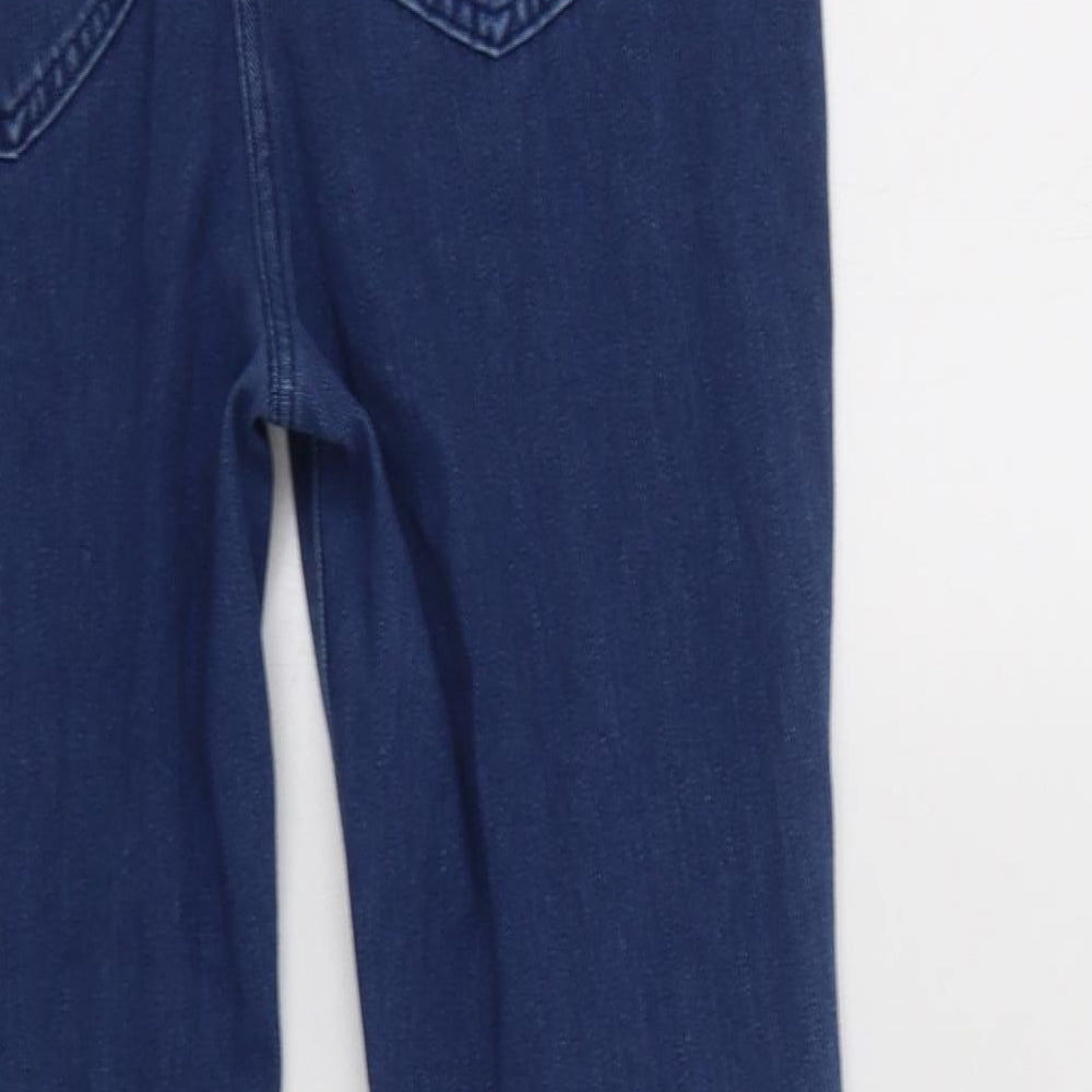 NEXT Womens Blue  Cotton Jegging Jeans Size 12 L29 in Regular