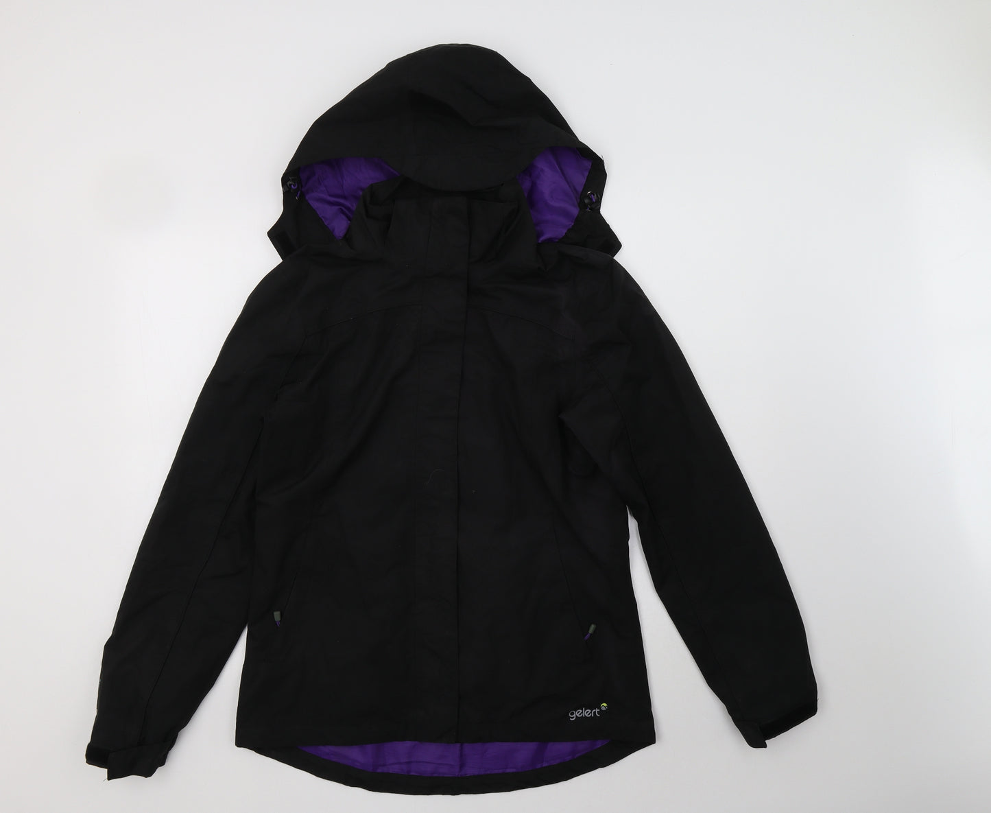 Gelert Womens Black   Windbreaker Jacket Size 12  Zip