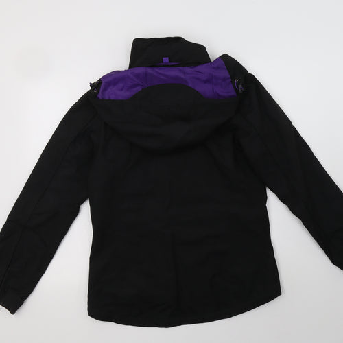 Gelert Womens Black   Windbreaker Jacket Size 12  Zip