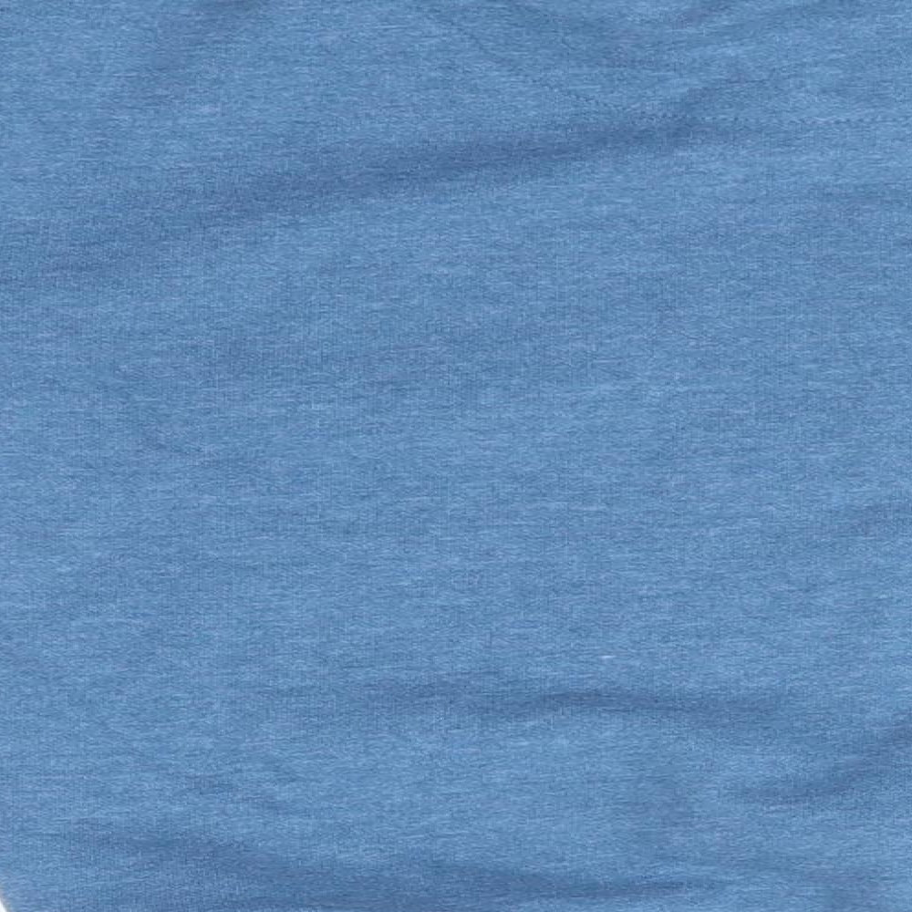 Nutmeg Boys Blue Round Neck  Cotton Pullover Jumper Size 5-6 Years
