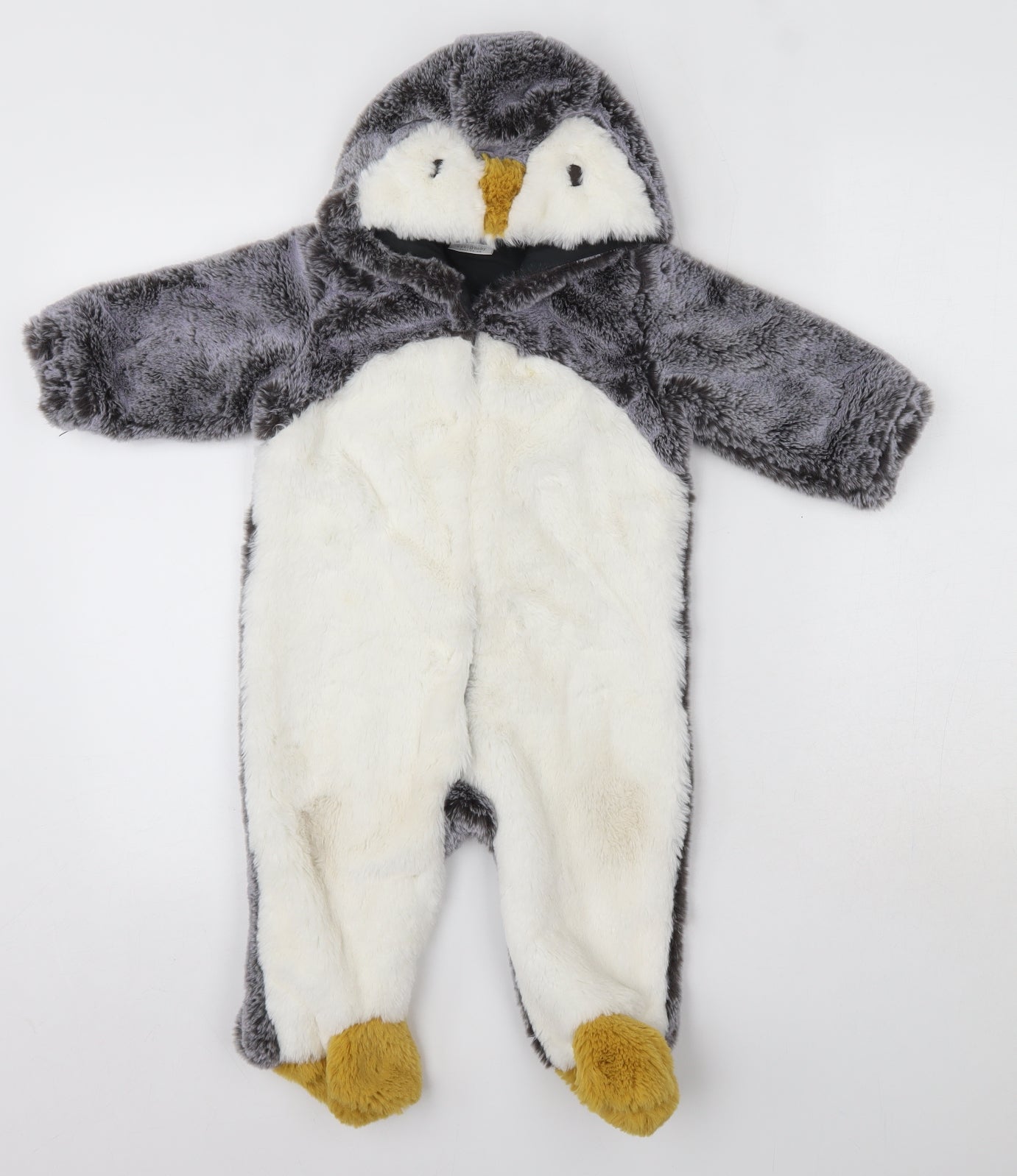 NEXT Baby Multicoloured  Polyester Babygrow One-Piece Size 9-12 Months   - Penguin