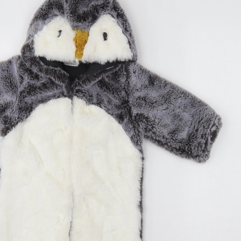 NEXT Baby Multicoloured  Polyester Babygrow One-Piece Size 9-12 Months   - Penguin