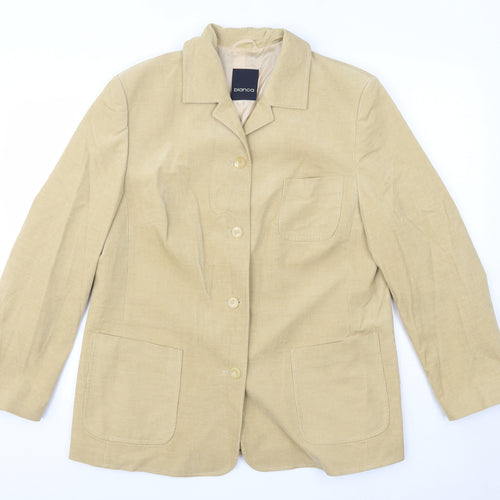 Bianca Womens Brown   Jacket Coat Size 18